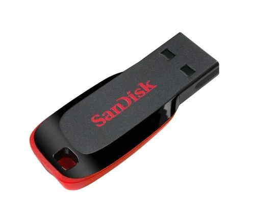 Memoria USB SANDISK Unidad flash USB CRUZER BLADE - Negro, 64 GB, USB 2.0 SDCZ50-064G-B35