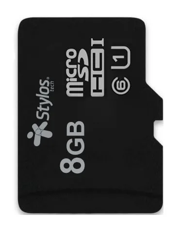 Memoria Micro SD 8GB S/A Stylos. STMSDS1B 8 GB