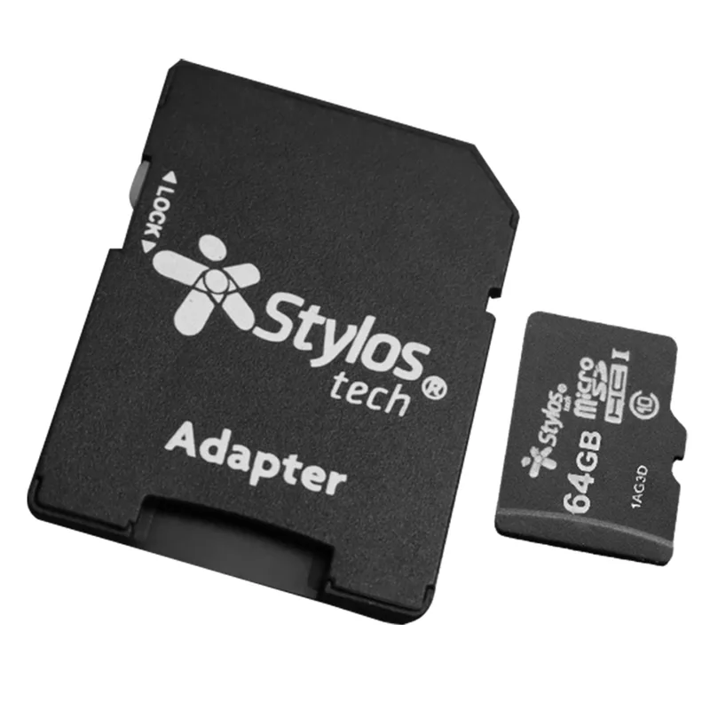 Memoria Micro SD 64GB STYLOS STMS641B 64 GB