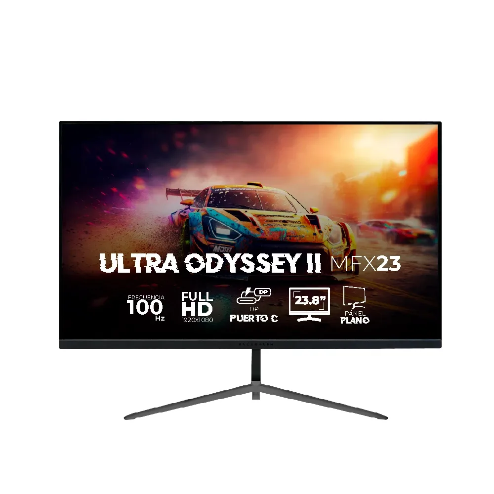 Monitor Gaming 23.8 pulgadas 100hz Ultra Odissey II MFX23 Balam Rush Low blue light 1920 x 1080 Pixeles BR-938358