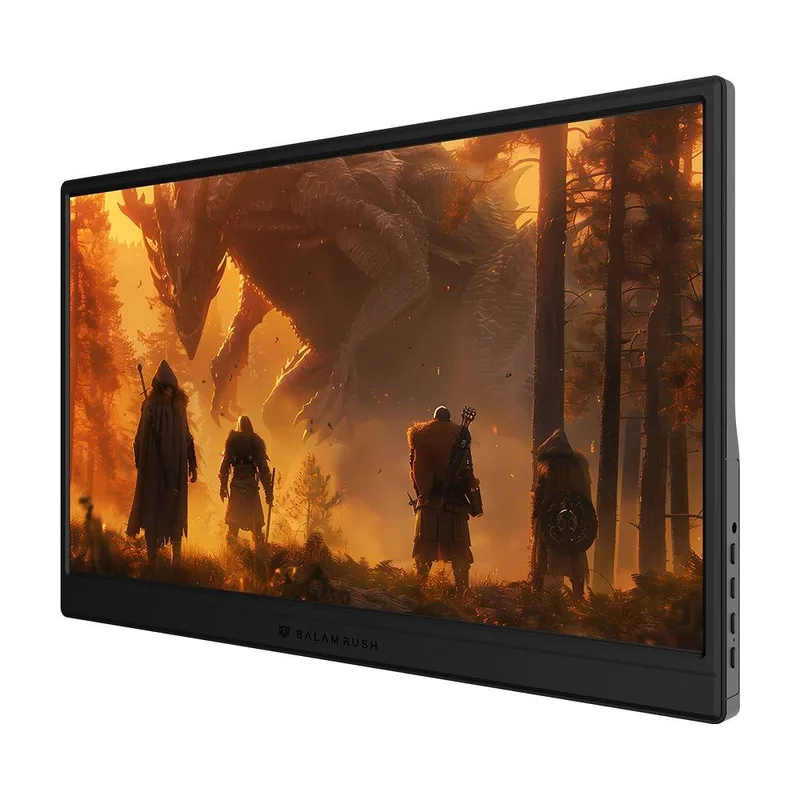 Monitores Balam Rush NOMAD NM15D - 15.6 pulgadas, 1920 x 1080 Pixeles, 4 ms, Negro BR-943123