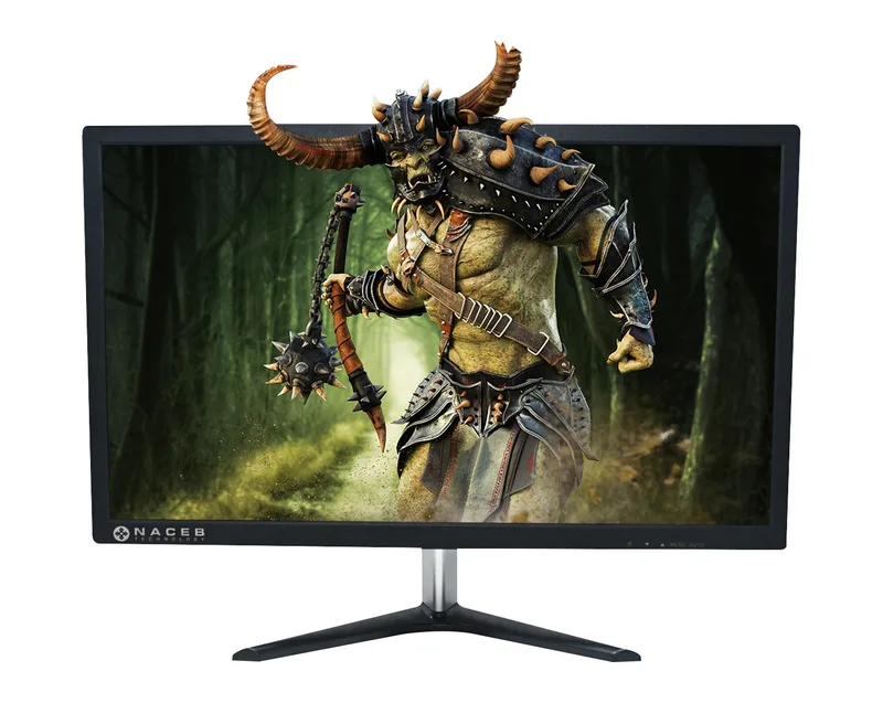 Monitor Naceb Technology NA-628 Grade A - 21.5" Full HD, Panel Nuevo Certificado, color negro, 2 años de garantía 1920 x 1080 Pixeles