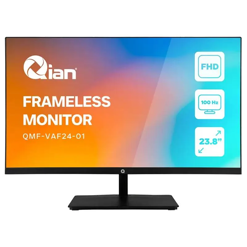 Monitor FlexiView QIAN Modelo: QMF-VAF24-0 Negro QMF-VAF24-01