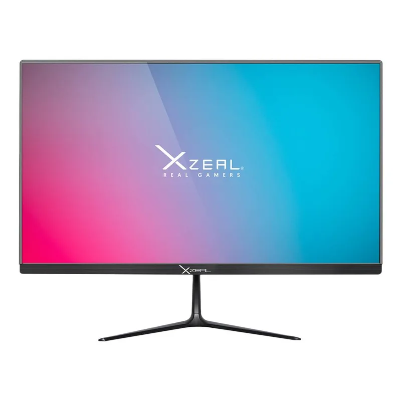 Monitor Xzeal 23.8 pulgadas Xzeal XST 560-2 Panel Plano VA FHD 100Hz 5ms 1xVGA + 1xHDMI + Vesa 100x100mm Negro XSPMG08B 75 Hz XST 560-3