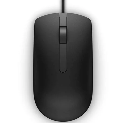 Mouse DELL MS116 - Negro, USB, Óptico 1000 DPI 275-BBCC