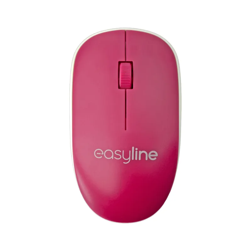 Mouse Inalámbrico Viva (Magenta) Easy Line 1000 DPI EL-995135