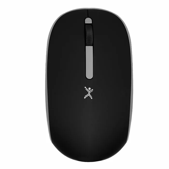 Mouse Inalámbrico negro silencioso con receptor doble USB C+USB A PC-045175 PERFECT CHOICE
