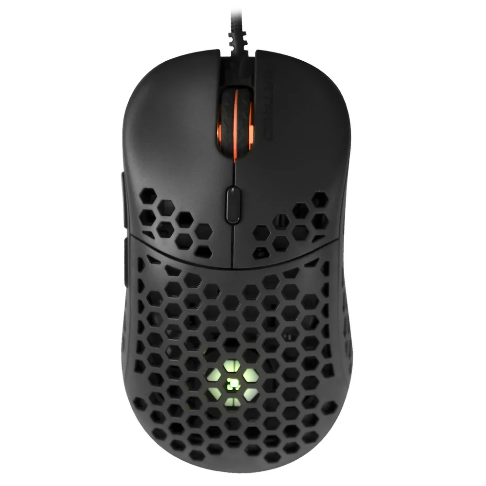 Mouse Gamer Ultraligero Anti-sudoración 12800 DPI Litebee Color Negro | VORTRED V-930716