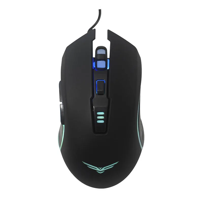 Mouse Gamer Horus Naceb Technology NA-0937 - Alámbrico, 1000/1600/2400/3200 DPI's, Negro Naceb Gaming