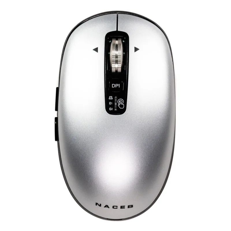 Mouse Inalambrico Naceb Slim Gris NA-0131G Naceb Technology 3200 DPI