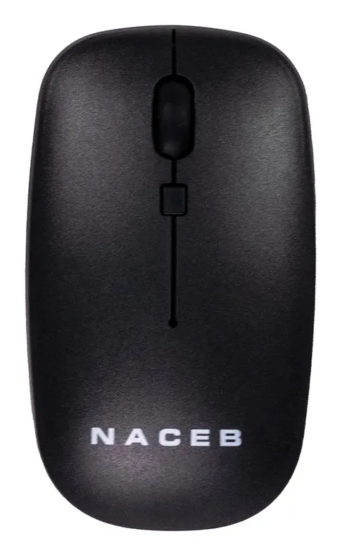 Naceb Mouse Slim Negro Inal 2.4G NA-0136N Naceb Technology 1600 DPI
