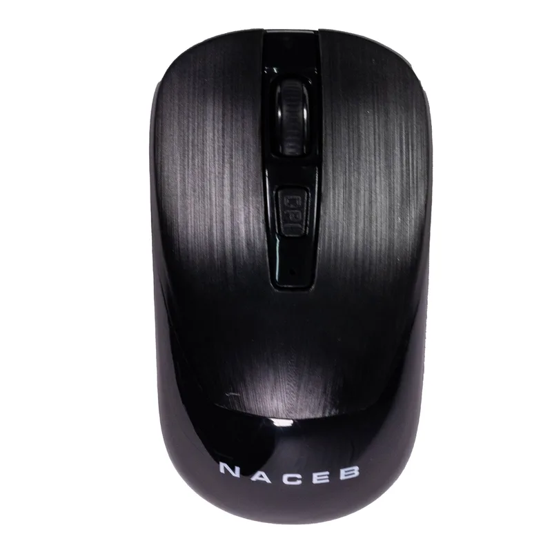 Naceb Mouse Inal 2.4G Negro NA-0137N Naceb Technology 1600 DPI