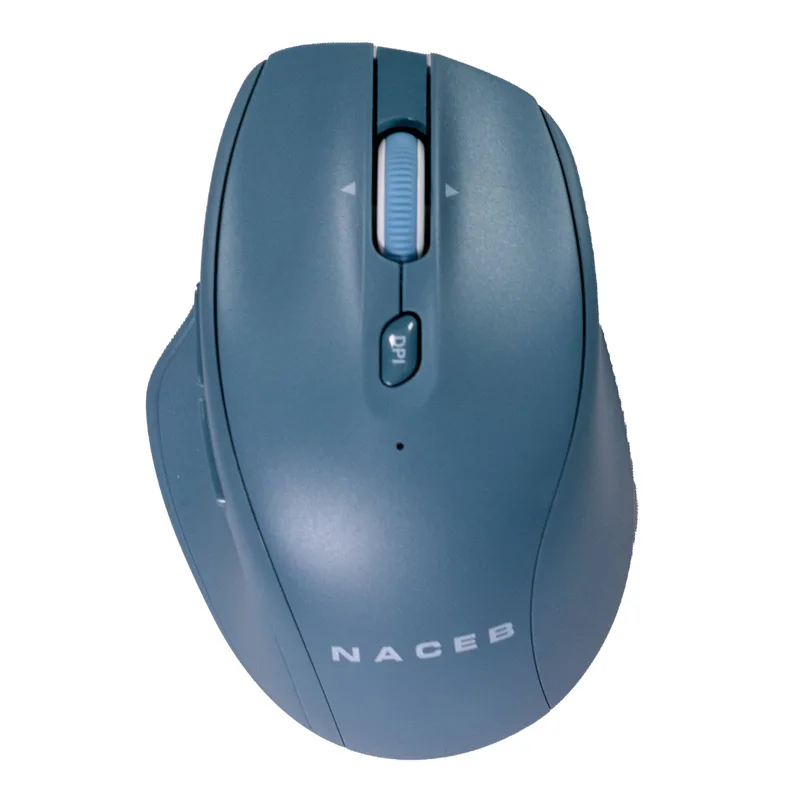 Naceb Mouse Inal Dual Mode 2.4G+Bt Azul Na-0139A Naceb Technology 1600 DPI