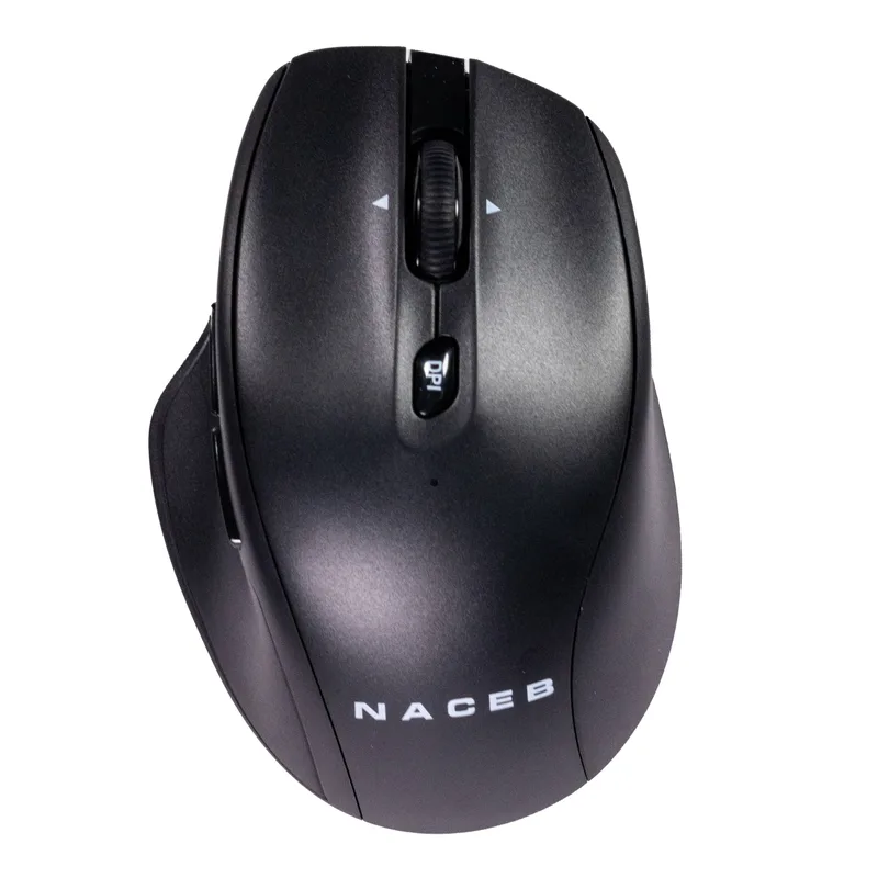 Naceb Mouse Inal Dual Mode 2.4G+Bt Negro Na-0139N Naceb Technology 1600 DPI
