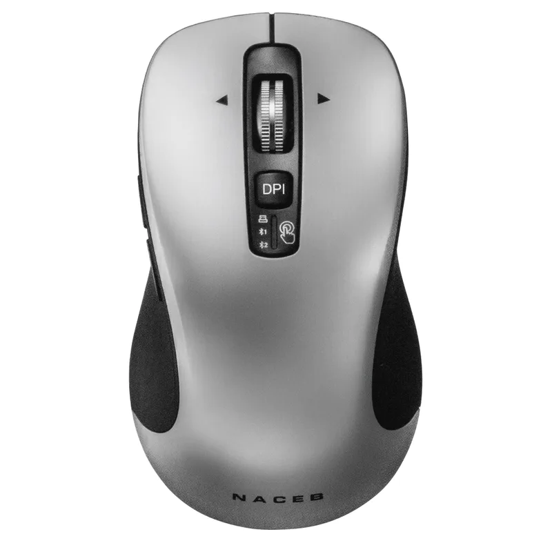Naceb Mouse Infinity Essencial ES1 Inalambrico Gris NA-0132G Naceb Technology 3200 DPI
