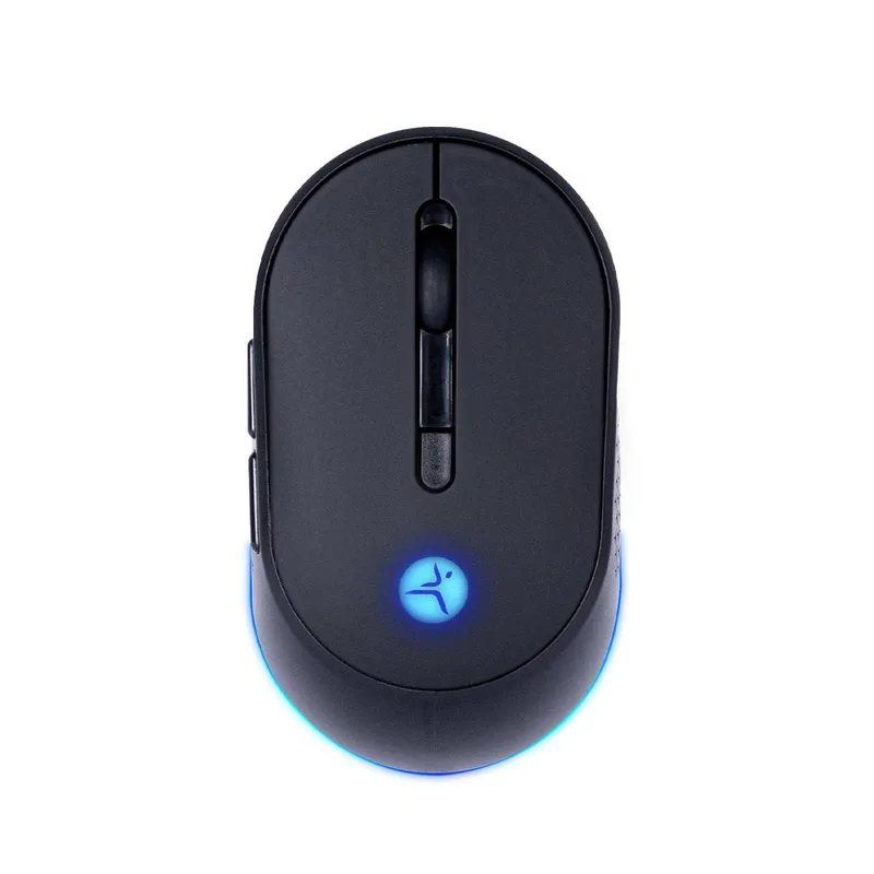 Mouse THUNDER Inalámbrico recargable - bluetooth, DPI:1200, 2400, 3200, TECHZONE TZACMOI24 Cambio de luz RGB y navegación 3200 DPI