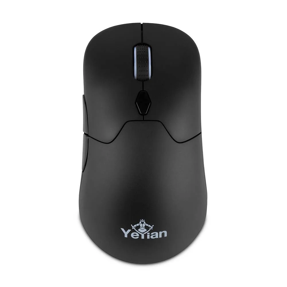 Yeyian Mouse Gamer Shift 3 en 1 con RGB - Hasta 26000 Dpi, Conex 2.4 GHZ, 2 Fundas Intercambiables Inc, Iluminacion RGB Custom, Mod. YGM-WWRB-01