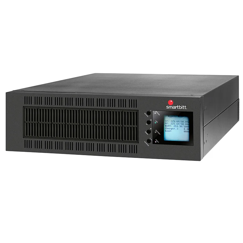 Nobreak SMARTBITT - 1000 VA, 900 W, Negro, Industrial y Oficina SBOL1KRT-1