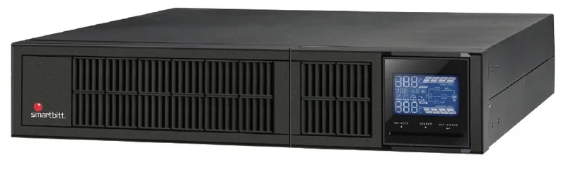 Nobreak SMARTBITT - 3000 VA, 2700 W, Negro, Industrial y Oficina SBOL3KRT-1