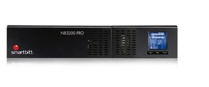 No-Break SMARTBITT 3.2KVA/2700 Watts - Interactivo, Torre / Rack 2U, 120 V (configurable), Slot SNMP, 4 contactos, LCD, Software NB3200PROII 3200 VA