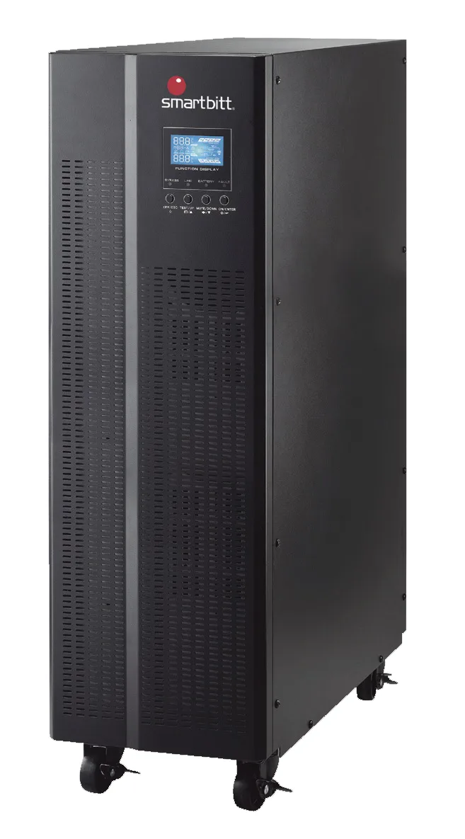 No Break SMARTBITT SBOL20KTII-3 - 20000 VA, 20000 W, 9 h, Negro