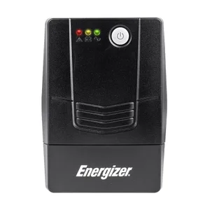 No Break Energizer 800VA/480W (ERENUPS8VA). AVR - bat. 12V/9AH, 6 contactos (4 respaldo), LED/Alarma. Cert. RoHS/NOM/CE. 2 años gtía 800 VA
