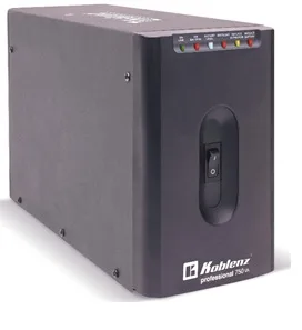 No Break KOBLENZ 15007 - 1500 VA, 900 W, Negro, Hogar y Oficina 15007 USB/R 00-4237-00-4