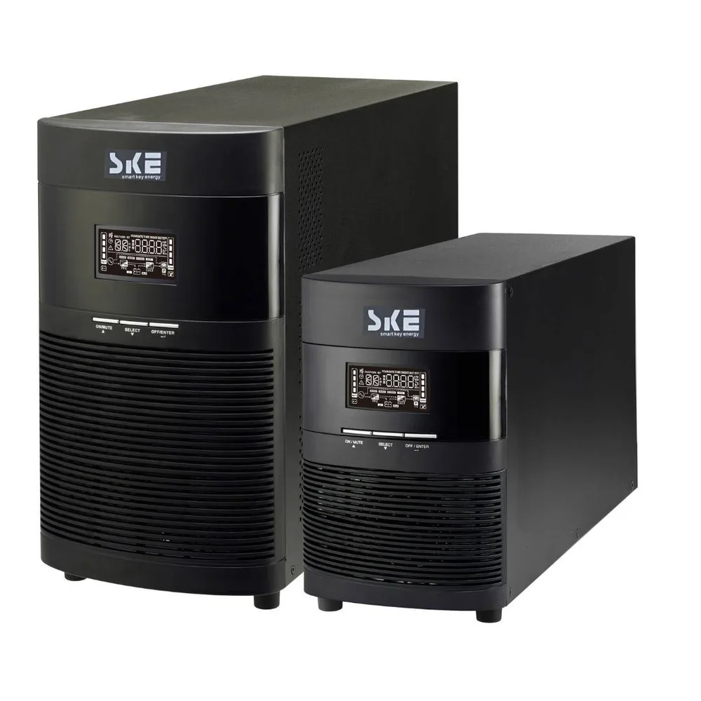 UPS Online SKE Energy (UH11-2 LS i) 2 - 000va/2, 000w, Monofásico, Doble Conversión, Color Negro, Voltaje de Entrada y Salida 120V 2000 VA