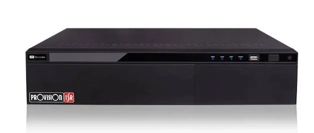NVR de 64 canales Via Red - soporta cámaras IP de hasta 16 MP, Soporta 8 HDD 10 TB C/U, 4K HDMI, analítico de Reconocimiento facial, NDDA, Check