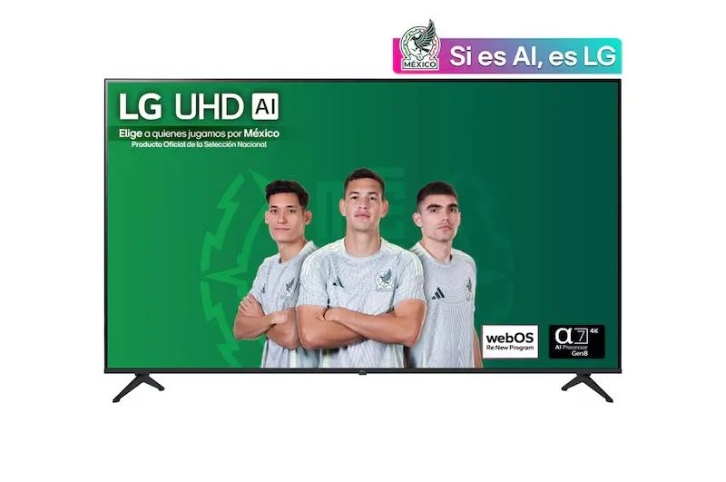Television LG Led 65UA8055PSA 4K Smart 3840 x 2160 Pixeles