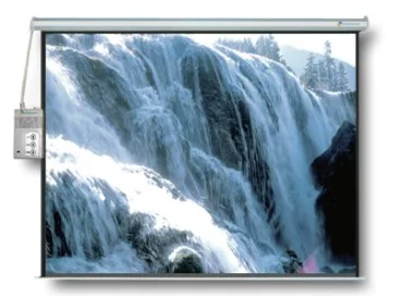 Pantalla de Proyección Multimedia Screens MSE-178 - 100 pulgadas, Eléctrica, Color blanco