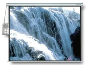 Pantalla de Proyección Multimedia Screens MSE-305 - 170 pulgadas, Eléctrica, Color blanco
