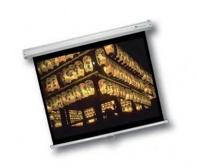 Pantalla de proyeccion manual multimedia Screens MSC-332 colgar 150 formato 16: 9 blanco mate