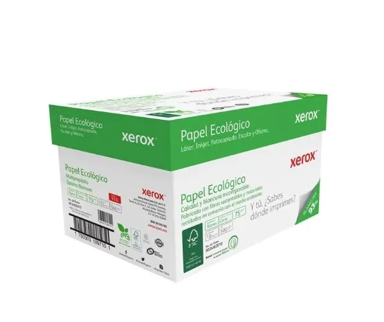 Xerox Papel Ecologico Carta 93 Blancura Ecológico 8.5 x 11 pulgadas 003M02010