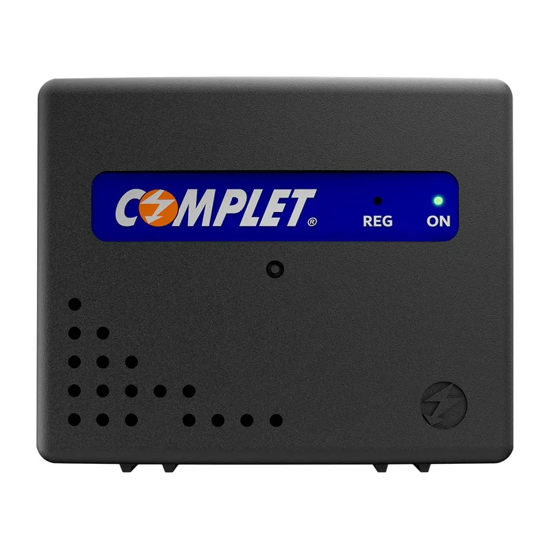 Regulador de Voltaje COMPLET RPLUS 2000 VA / 1000W Contacto 8 tipo NEMA 5-15R - Supresor de picos de voltaje 504 J, P/N ERV-6-012, Clavija de salida