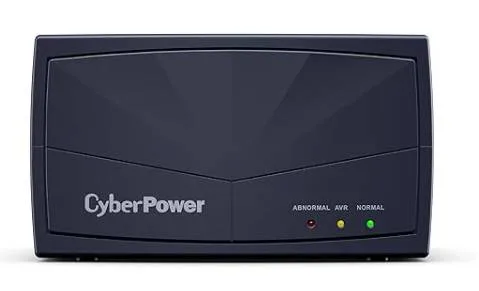 Regulador Cyberpower LB2500VR - Linea Blanca, 2500VA /1500W, Regulacion Automatica, Proteccion contra sobretensiones, AVR, color gris, panel frontal