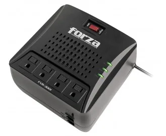 Regulador FORZA - Negro, Hogar y Oficina, 3000 VA, 1500 W FVR-3001M