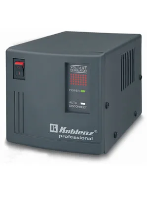 Regulador KOBLENZ ER-2550 - 6, Negro, Oficina, 2500 VA, 2000 W 00-1560-2