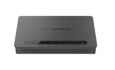 Router Gigabit VPN con 6 puertos RJ-45 - 2.2Gbps, Soporta hasta 50 tuneles VPN, compatible con GWN Cloud Grandstream GWN7001