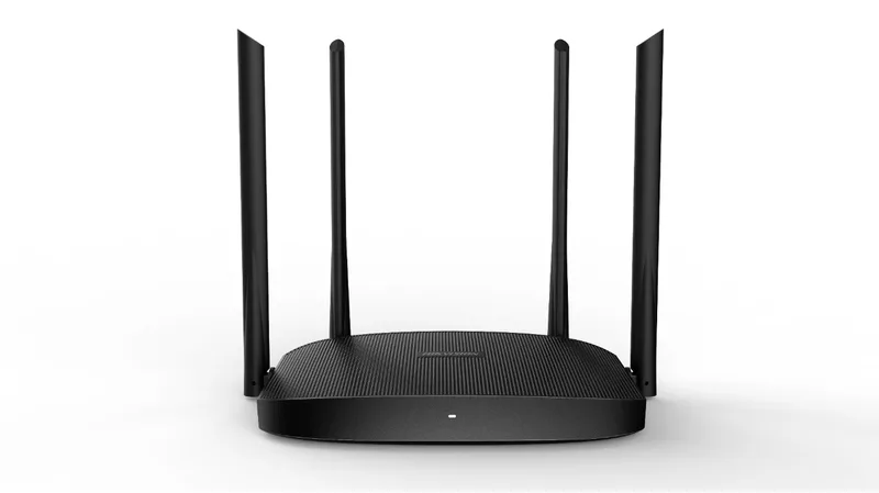 Router inalambrico WISP / Doble banda AC (2.4 GHz y 5 GHz) 4 puertos 10/100 mbps HIKVISION 867 Mbit/s DS-3WR12C