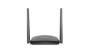 Router inalambrico WISP en banda 2.4 GHz / hasta 300 Mbps / 4 puertos 10/100 Mbps HIKVISION Negro DS-3WR3N