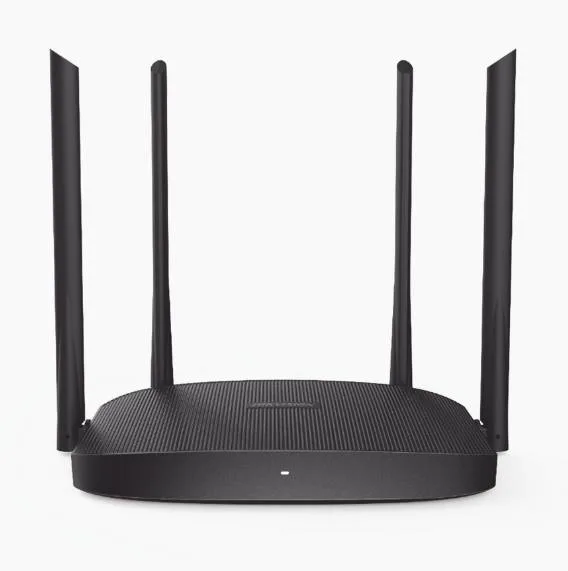 Router Inalámbrico WISP Gigabit / Hasta 1200 Mbps / Doble Banda AC (2.4 GHz y 5 GHz) / 3 Puertos LAN 10/100/1000 Mbps HIKVISION Negro DS-3WR12GC