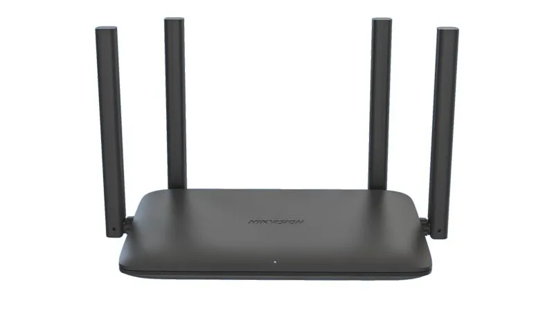 Router Inalámbrico / Wifi 6 / Hasta 1500 Mbps / Doble Banda AC (2.4 GHz y 5 GHz) / 4 Puertos 1000 Mbps / 4 Antenas Omnidireccional HIKVISION 1500