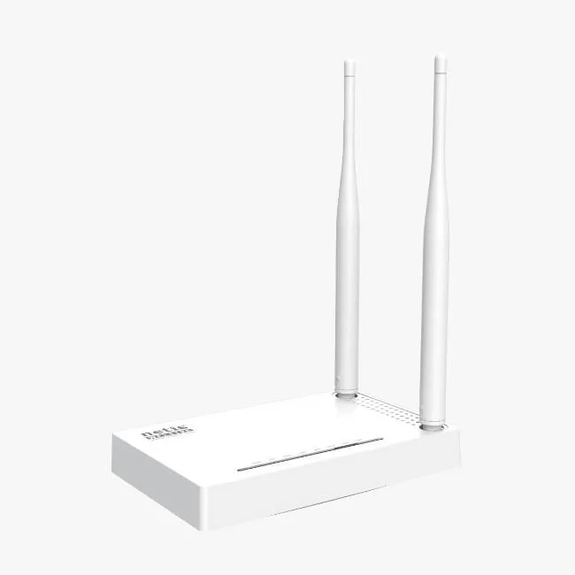 Router N300 WF2419E WI-FI 4 - repetidor y modo cliente, todo en uno, 2 antenas de 5dBi 1*FE WAN, 4*FE LAN NETIS Blanco