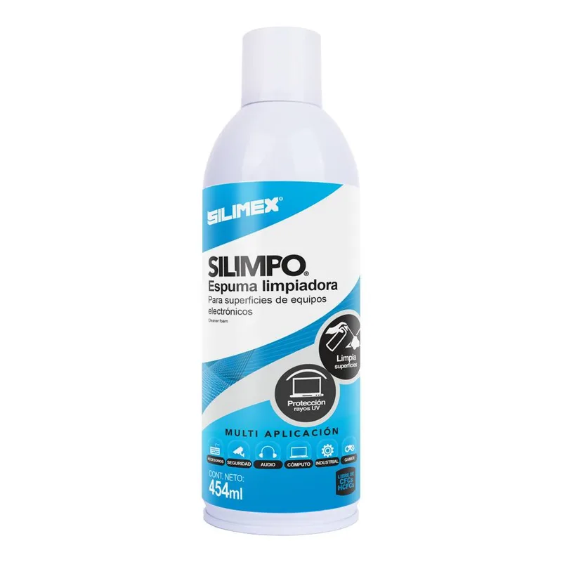 Espuma Limpiadora SILIMEX - Azul, Espuma SILIMPO