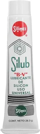 Lubricante de silicón SILIMEX - CD's/DVD's, 28 g Blanco SILUB BV
