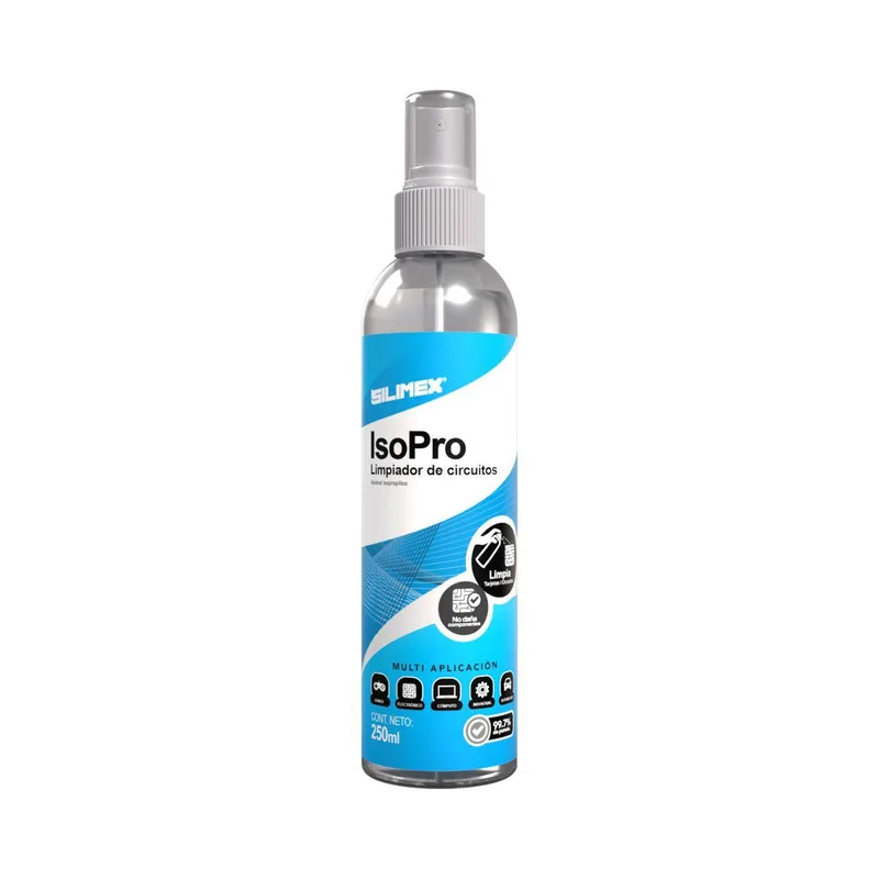 IsoPro Alcohol Isopropilico 250 ml SILIMEX 750300219690