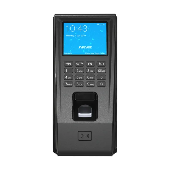 Control de Acceso y Asistencia Anviz AN-EP30-WIFI - Negro, Si