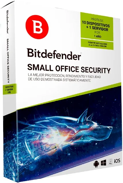 (Grabityzone) Bitdefender Small Office Security 10Usr + 1Server 10 licencias TMBD-053