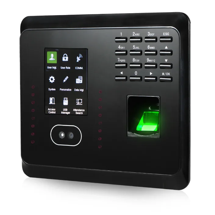 ZKTECO MB360ID - Control de AsistenciaFacial (1500 Rostros) - Huella Digital BioID (2000), Tarjeta ID 125 (2000), Registro de 100, 000 Eventos,